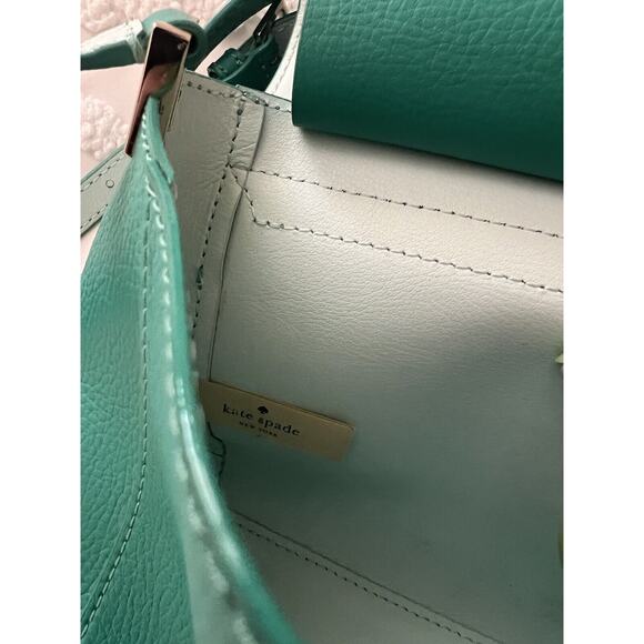 Kate Spade Sanders Place Avva Crossbody Purse in Lizard Green WKRU5308 - Picture 14 of 15